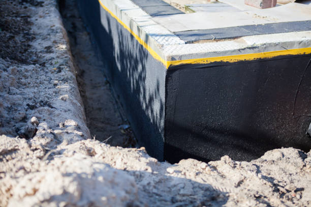 Residential Foundation Crack Repair installation at a Newport, OR home by SJ Waterproofing Pros